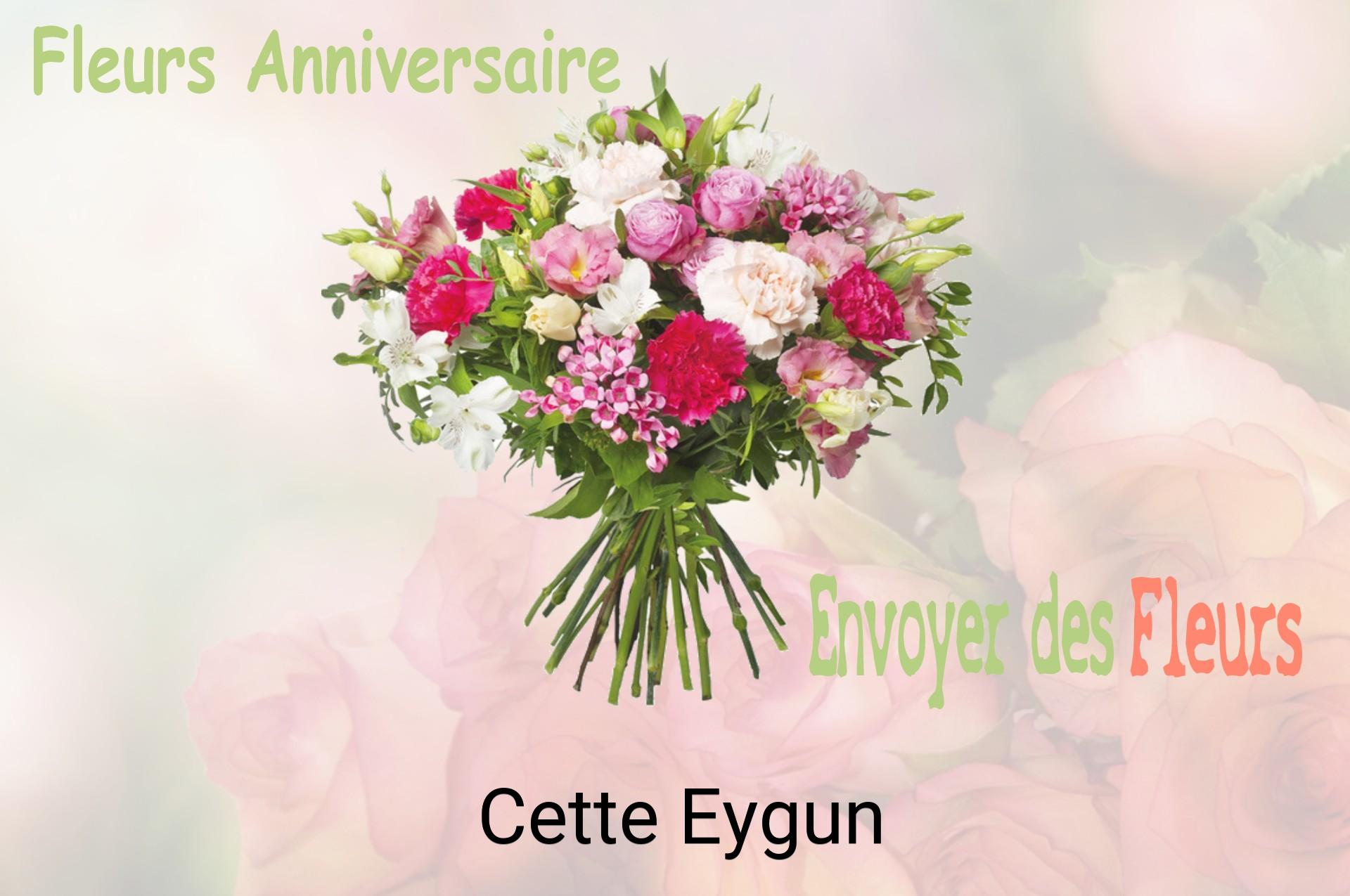 Bouquet de fleurs d’anniversaire livré à Cette-Eygun